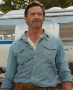 The Sheep Detectives Hugh Jackman Blue Shirt